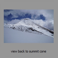 view back to summit cone